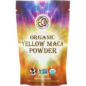 Earth Circle Organics, Organic Yellow Maca Powder, 8 oz (226.7 g) - HealthCentralUSA