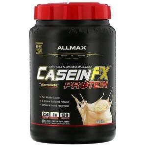 ALLMAX Nutrition, CaseinFX, 100% Casein Micellar Protein, Vanilla, 2 lbs. (907 g) - HealthCentralUSA