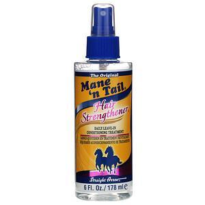 Mane 'n Tail, Hair Strengthener, Daily Leave-In Conditioning Treatment, 6 fl oz (178 ml) - HealthCentralUSA