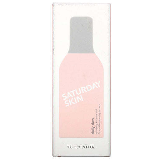 Saturday Skin, Daily Dew, Hydrating Essence Mist, 4.39 fl oz (130 ml) - HealthCentralUSA