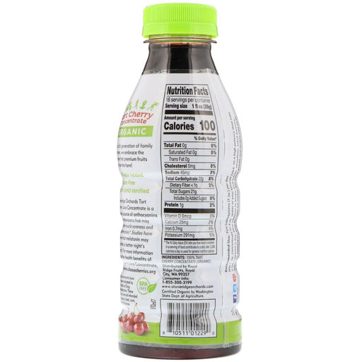 Stoneridge Orchards, Organic, Tart Cherry Concentrate, 16 fl oz (473 ml) - HealthCentralUSA