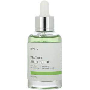iUNIK, Tea Tree Relief Serum, 1.71 fl oz (50 ml) - HealthCentralUSA