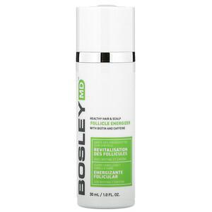 Bosley, Healthy Hair & Scalp, Follicle Energizer with Biotin and Caffeine, 1 fl oz (30 ml) - HealthCentralUSA